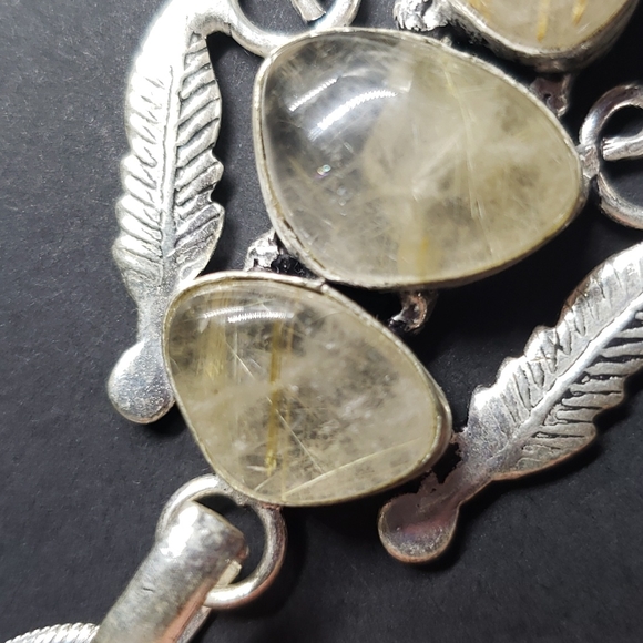 Rutile Quartz Necklace - Picture 4 of 6